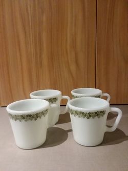 Vintage Pyrex Coffee Mugs