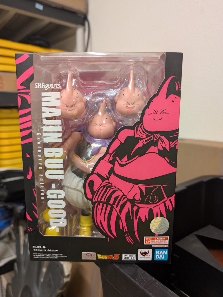 SDCC 2022 Dragon Ball Z Majin Buu Good Exclusive Edition DBZ Bandai Tamashii SH Figuarts S.H. NEW