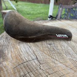Vintage Vetta  Seat Saddle Brown  Suede