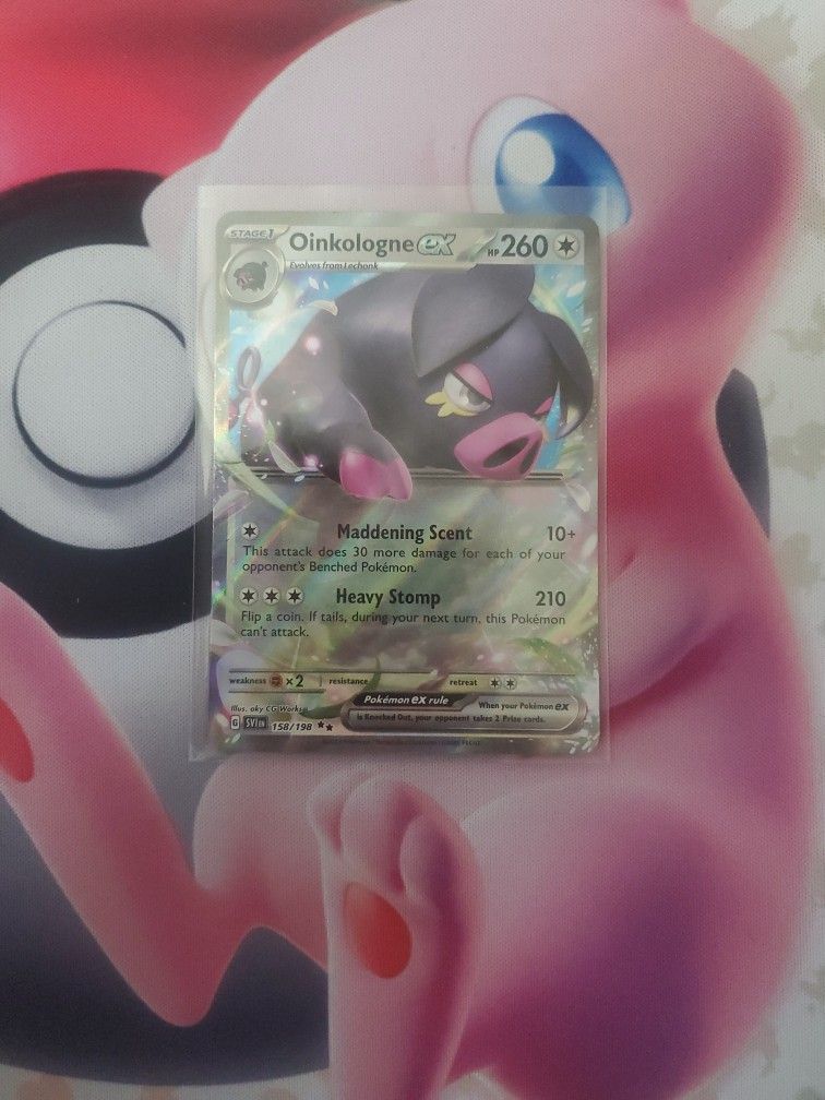Oinkologne Ex Pokémon Card
