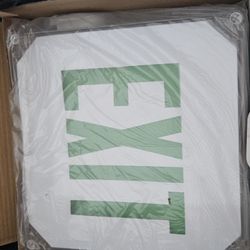 Wet Location Exit Sign