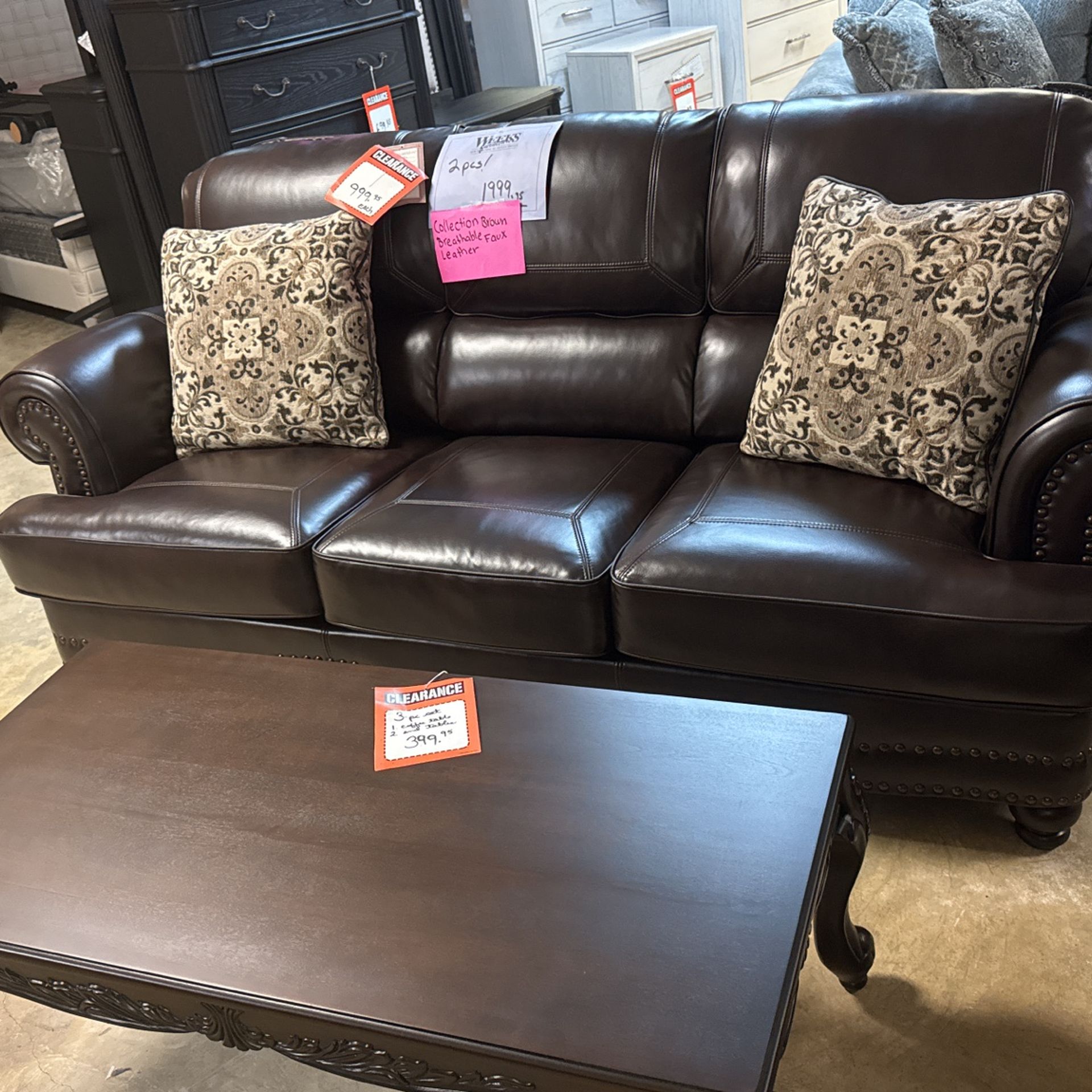 Brand new sofa and loveseat for $2000