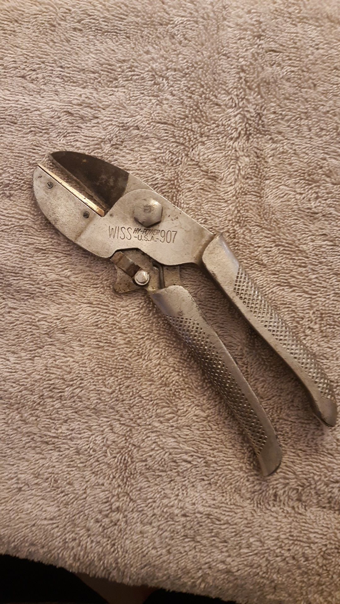 WISS HY-POWER 907 PRUNING Snips 7"