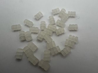 Bike Frame Cable Scratch Protector Clear 30 Pieces.