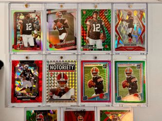 Cleveland Browns Card Lot | Shedeur Sanders RCs, Autos, Patch, Numbered, Prizm, Select, Topps
