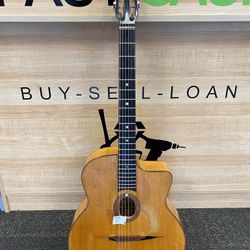 SELMER PETITE Manouche Guitare Manouche by Franc Belier Acoustic Electric Guitar - Bottom Cracked