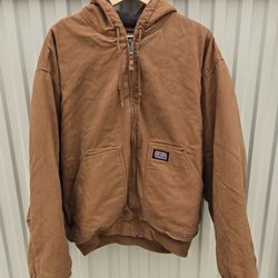 Big Smith Duck Canvas Hooded Jacket XL