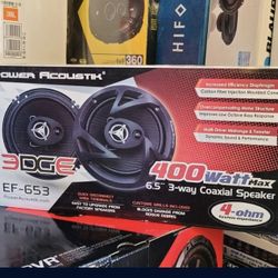 Power Acoustik Door Speakers 400w