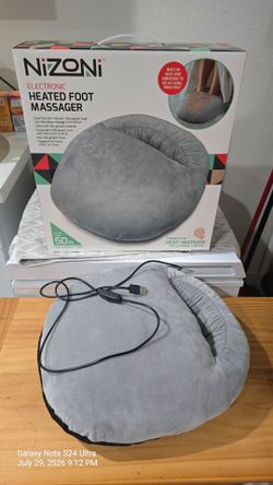 NIZONI Heated Foot Massager