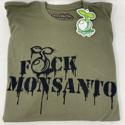 Seedless T-Shirt green Fck Monsanto 