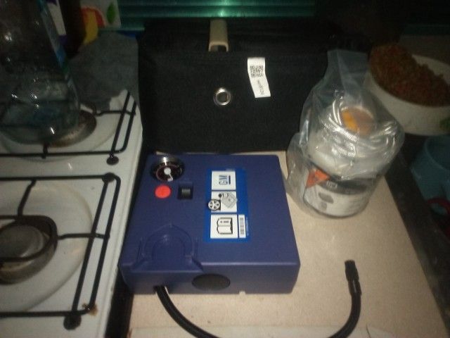 Air Compressor Tire Kit With Fix A Flat