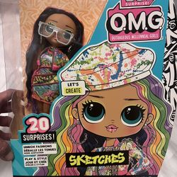 LOL Surprise O.M.G. Sketches Doll
