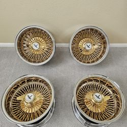13x7 Pre-Stamped 72 Spoke Dayton Wire Wheels