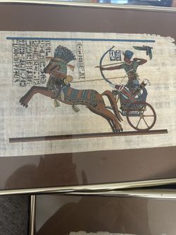 Egyptian Papyrus Art