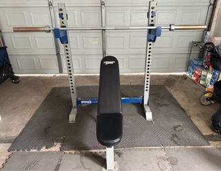 Weight bench set