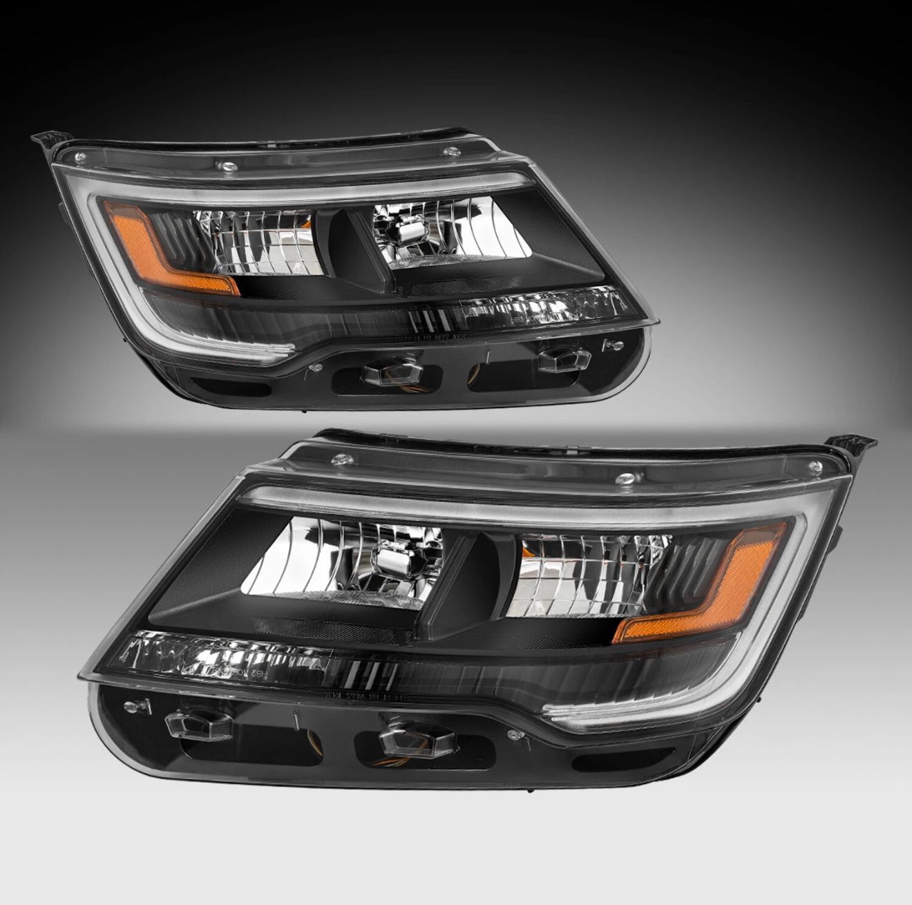 New Pair Of Headlights 2016-2019 Ford Explorer