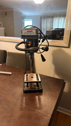 Central Machinery 5-Speed Bench Drill Press – Benchtop Drill Press