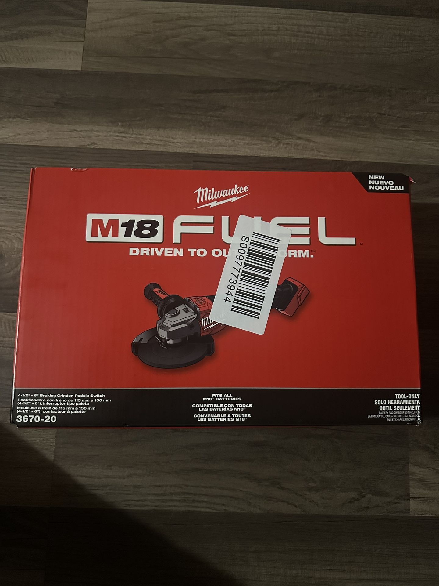 Milwaukee M18 FUEL Brushless Grinder (Tool-Only)