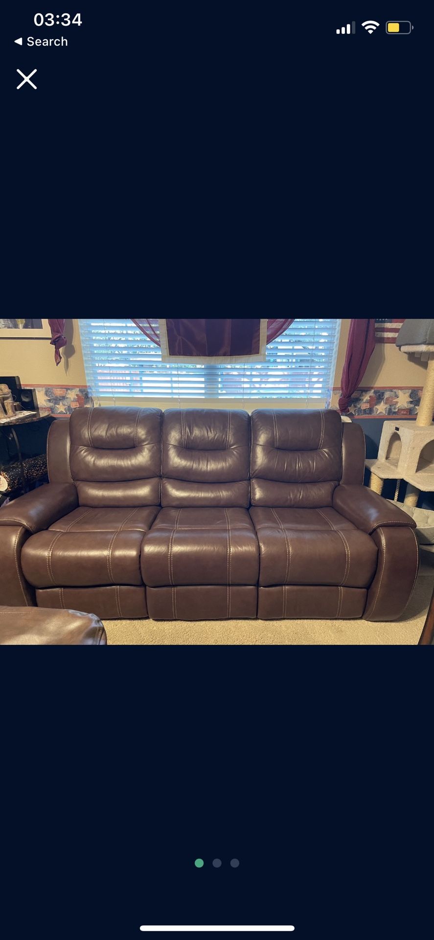 Leather Couch For Sale! 