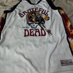 Denver Nuggets 2022 Greatful Dead Sga Basketball Jersey Rare
