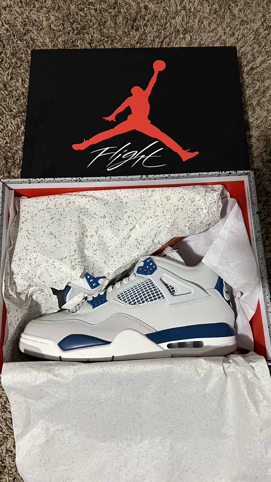 Jordan 4 Military Blue 