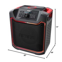 Pathfinder 4 Bluetooth Portable Speaker with Wireless Qi Charging