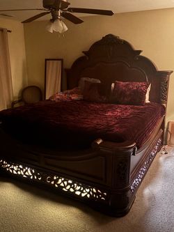 This is a steal!  KING BED