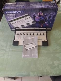 DigiTech Vocalist Live 4 Vocal Voice Harmony Guitar Pedal