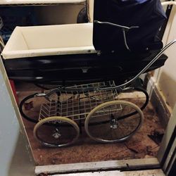 Vintage Pram Baby Stroller
