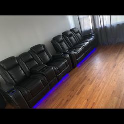 Power Recliner Living Room Set