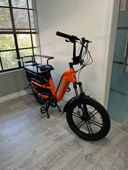 Brand New In Box HOVSCO HovCart Family E-Bike 20" Fat Tire Cargo E-Bike