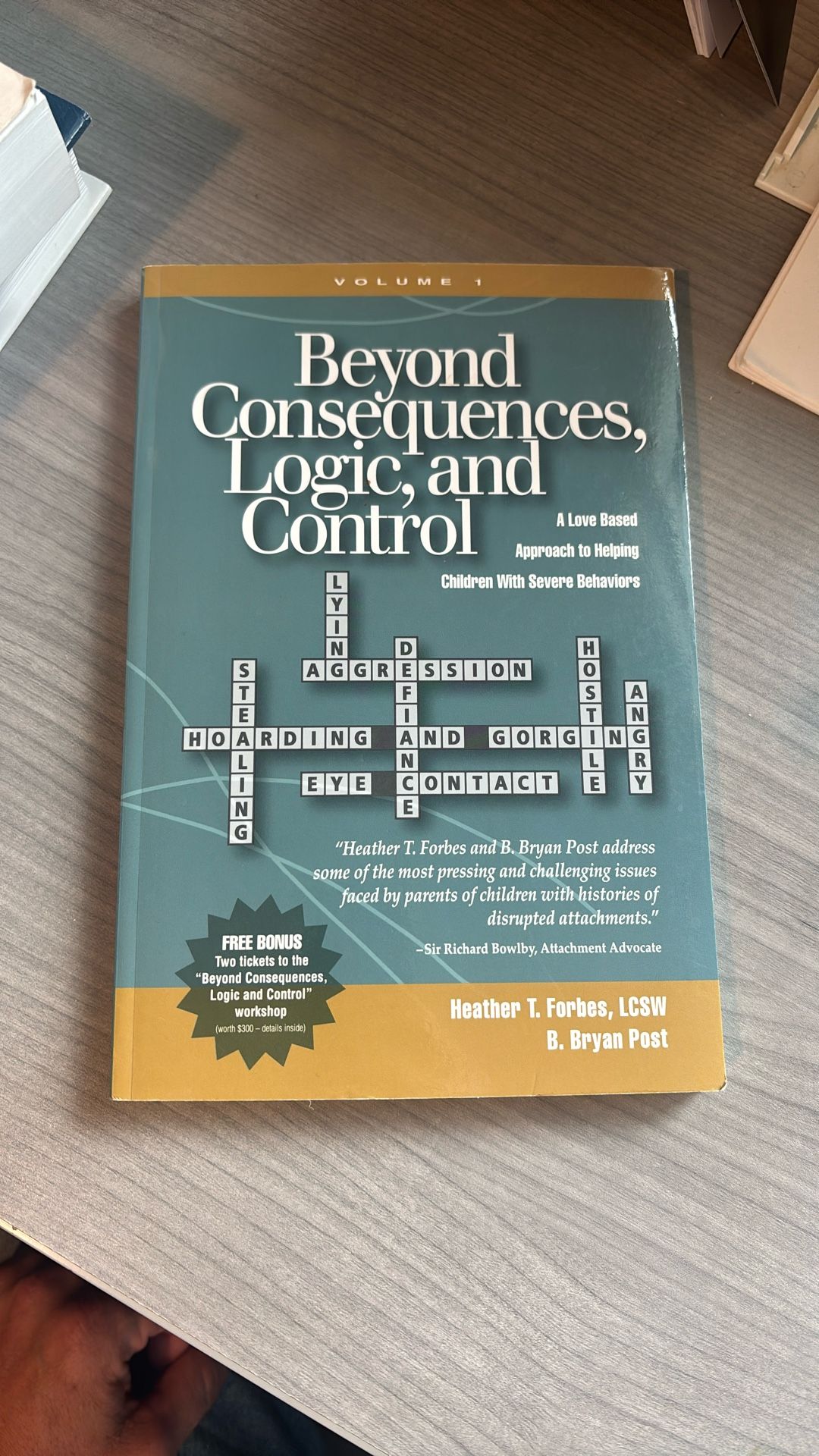 Beyond Consequences, Logic, And Control