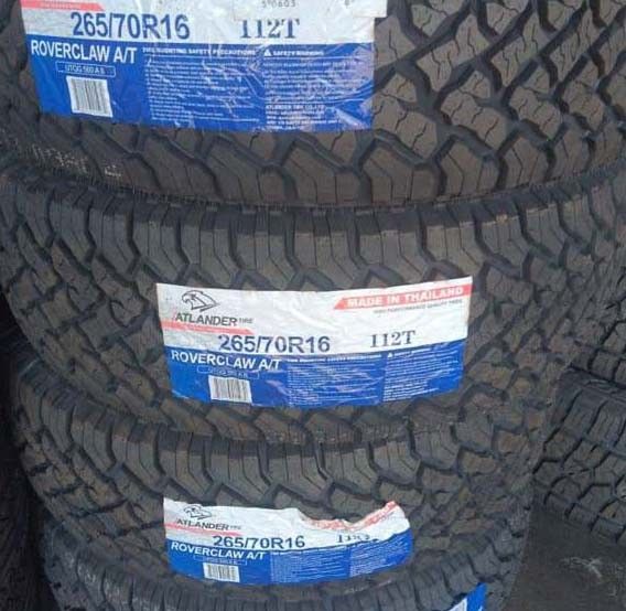 4 New Tires  265/70/16 Atlander AT Tires