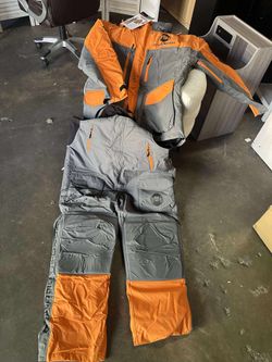 Ice Fishing Suit with Floatation, Insulated Waterproof Bibs and Jacket for Ice Fishing