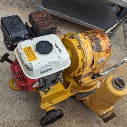 Wacker Pdt3a Diaphram Pump/ Trash Pump Honda Motor