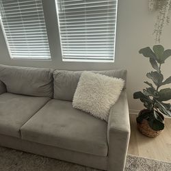 Sofa and loveseat