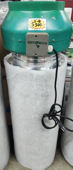 HydroFarm 12" Duct Fan W/ New Mountain Air Filter Combo