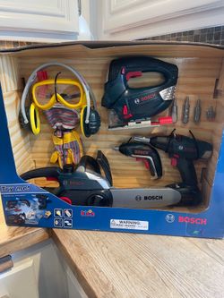 Bosch 14 piece kids power tool set