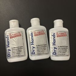 New- 3 Dry Hands