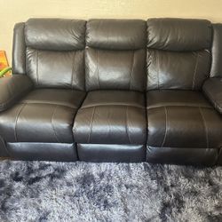 Recliner loveseat and Couch
