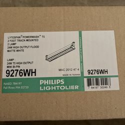 Phillips 2 Foot Track Mounted Floodlights