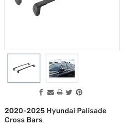 Crossbars - New Original Hyundai Palisade