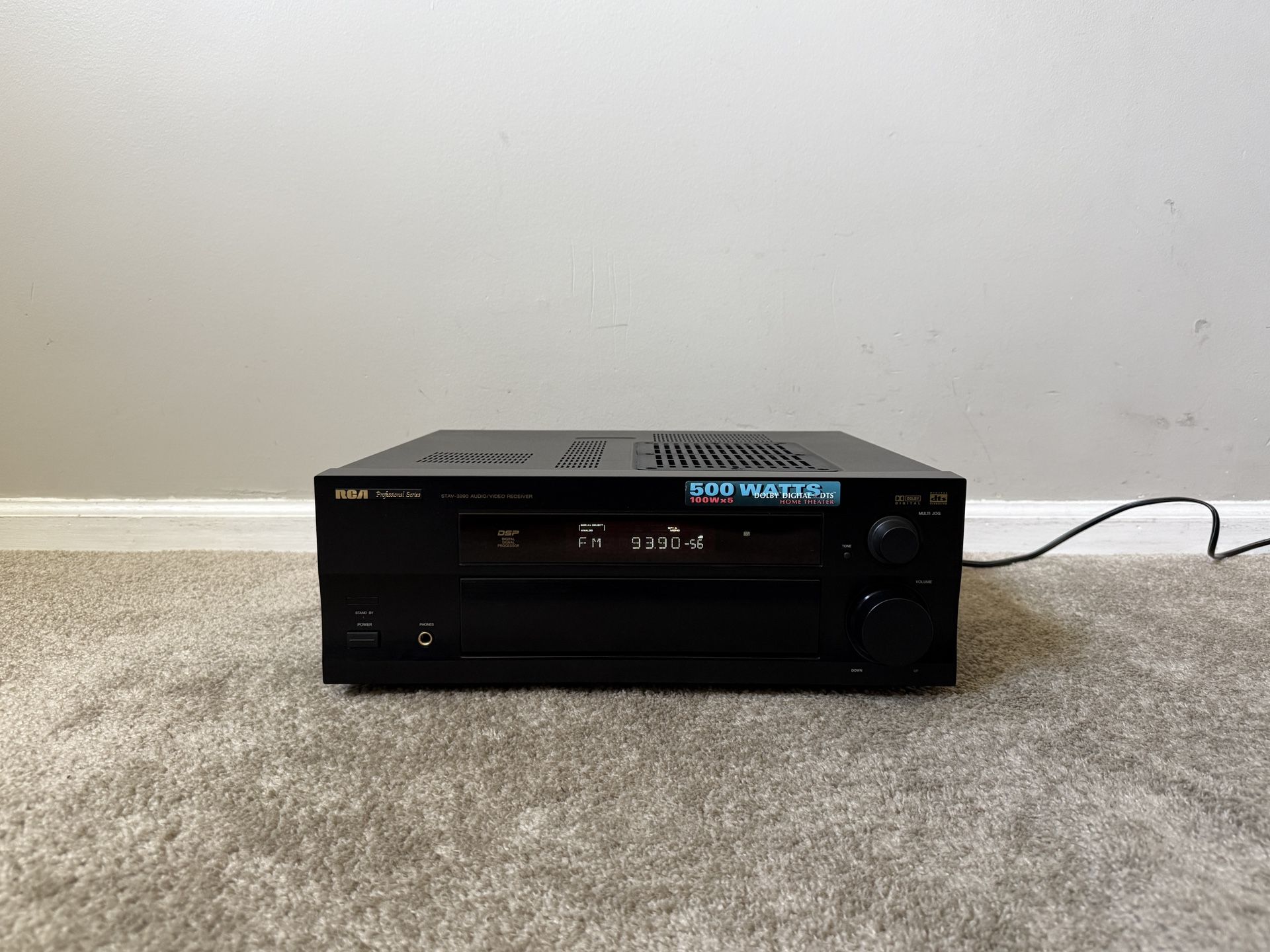 RCA STAV-3990 5.1 Home Theater Surround Receiver