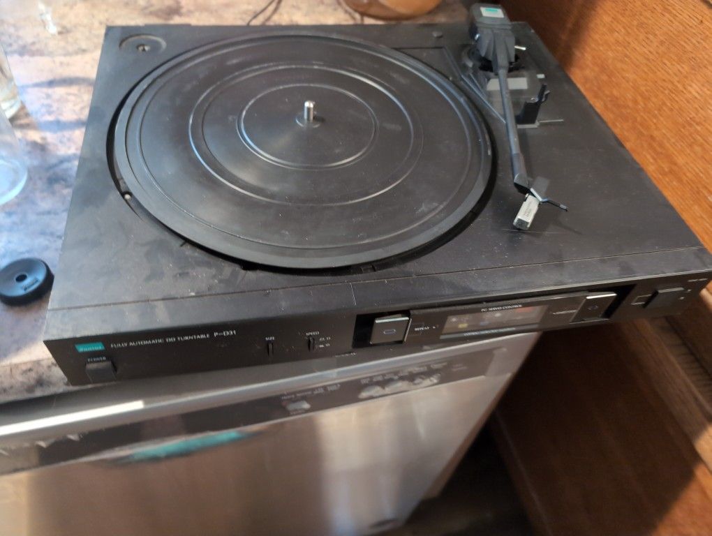 Broken Turntable Record Player