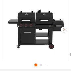 Dual Fuel BBQ Grill/Smoker