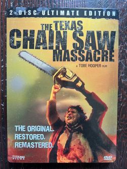 The Texas Chain Saw Massacre 2-Disc Ultimate Edition DVD – Dark Sky Films – OOP Collector’s Edition