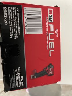 M 18  Milwaukee impact drill