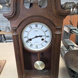 Vintage Waltham Chime “The Windsor” 31 Day Chime Pendulum Wall Clock #