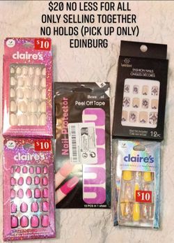 Bundle of nails $20 no less (only selling together)