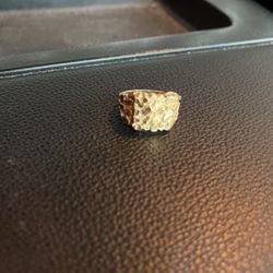 10k Nugget Ring 